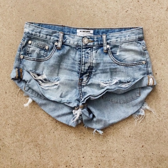 teaspoon jean shorts